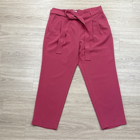 LOFT Pants - LOFT high rise tapered leg Pants L